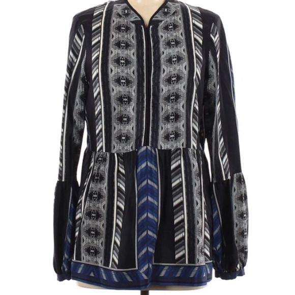 4/$20 🍂 Twelfth Street Designer Silk Top - Picture 1 of 13